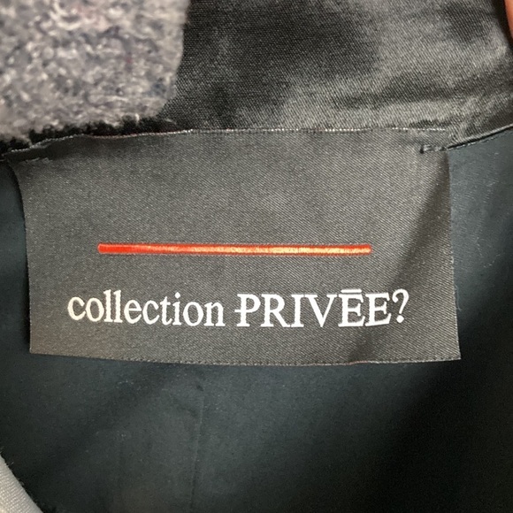 Collection Privee? Italian Smock Dress Tunic Mixed Cotton Satin Dolman Sleeve 42 - Picture 2 of 16